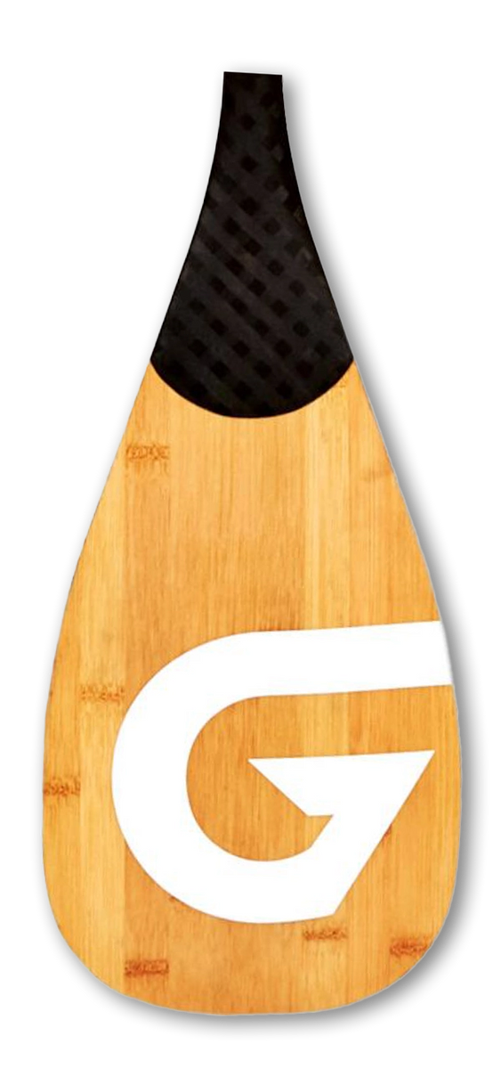 SUP Paddel aus Carbon und Bambus