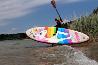 Stand Up Paddle Boards und SUP Paddel für Frauen