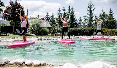 Glory Boards stattet das Hotel Sonnhof Alpendorf mit SUP Equipment aus