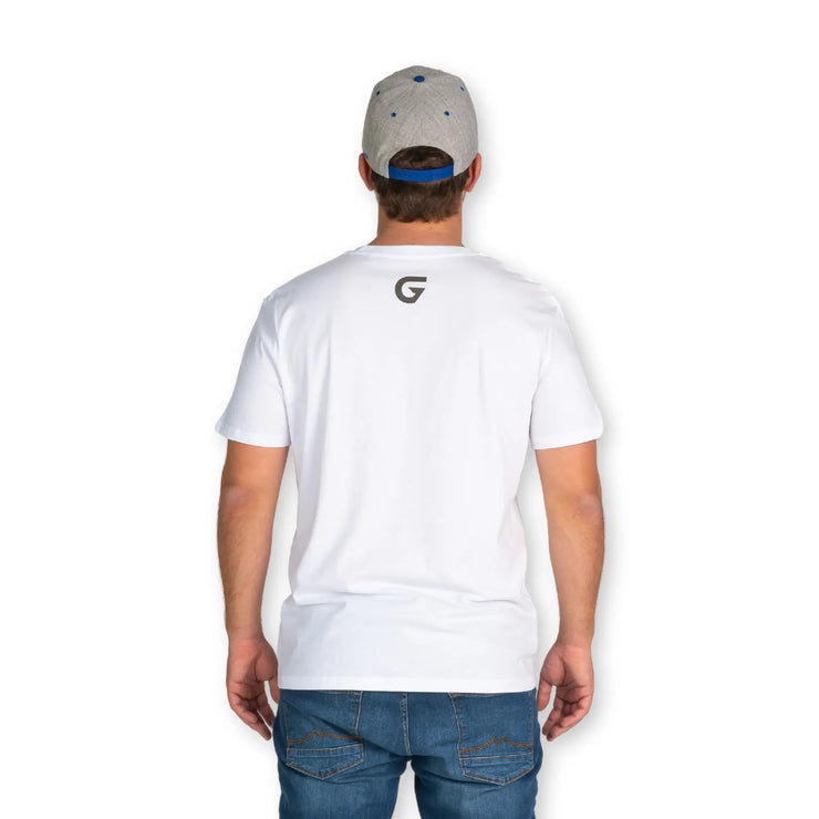 Herren T-Shirt Basic Weiß
