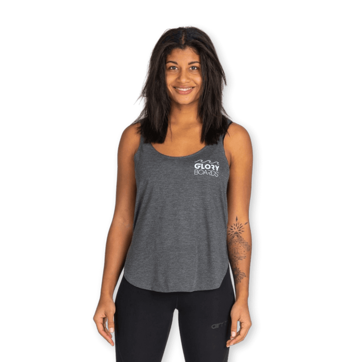 Damen Tanktop Dunkelgrau