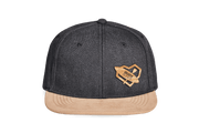 Cap mit Holzherz