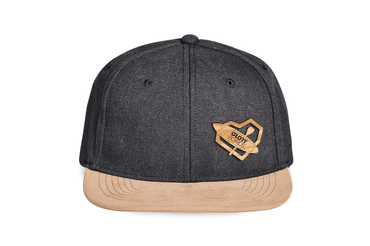 Cap mit Holzherz