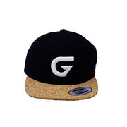 Snapback Cap Black / Cork