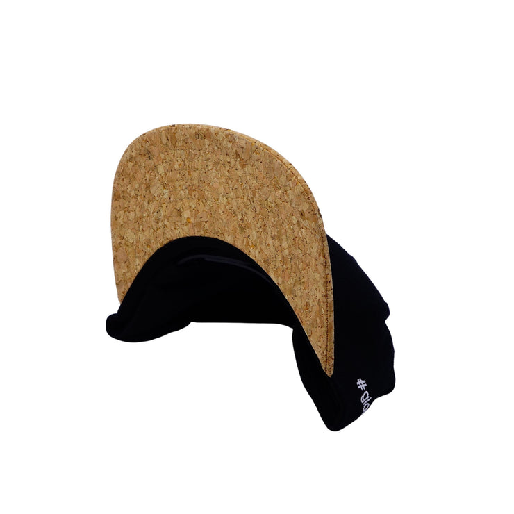 Snapback Cap Black / Cork