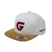 Snapback Cap White / Cork