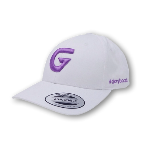 Flexfit Cap White / Violett