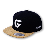 Snapback Cap Black / Cork