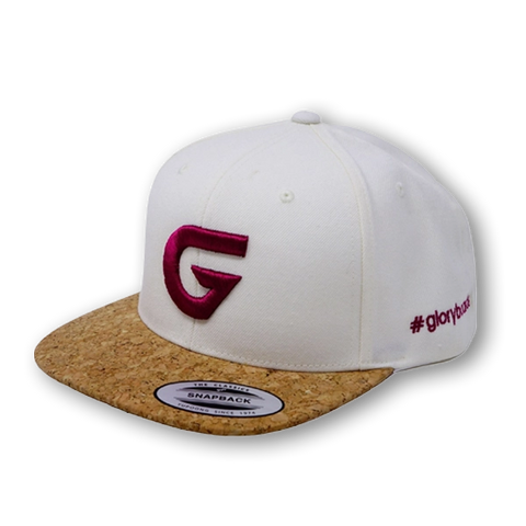 Snapback Cap White / Cork