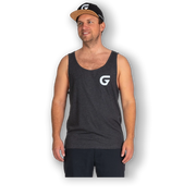 Herren Tanktop Dunkelgrau