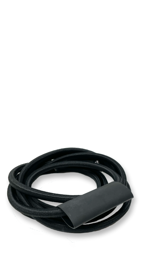 Gepäcknetz Bungeemount mit Schrumpfschlauch