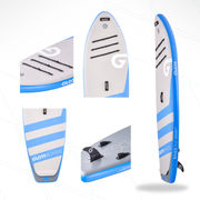 RIVER 9'6'' Wildwasser SUP Set in Blau mit Carbon Paddel 2025