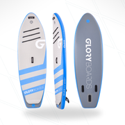 RIVER 9'6'' Wildwasser SUP Set in Blau mit Carbon Paddel 2025