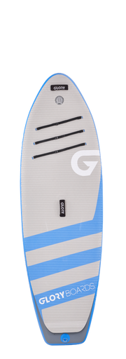 RIVER 9'6'' Wildwasser SUP Set in Blau mit Carbon Paddel 2025