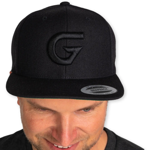 Snapback Cap Black