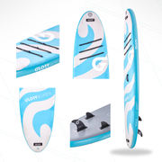 YOGA 11'0'' Balance SUP Set in Türkis mit Carbon Paddel 2025