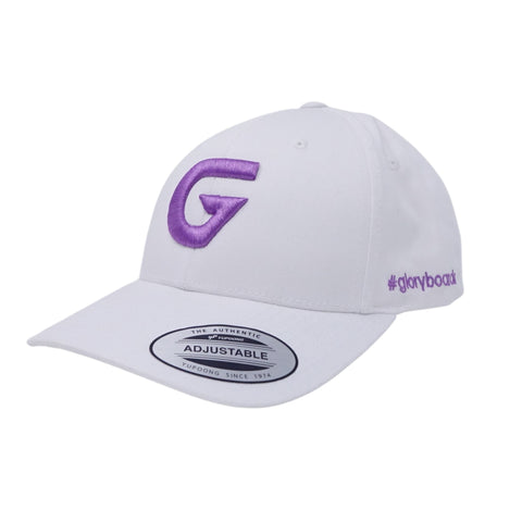 Flexfit Cap White / Violett